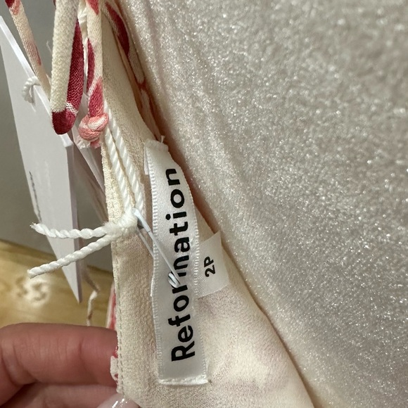 Reformation Fallon Floral Pink Maxi Dress - Picture 14 of 15